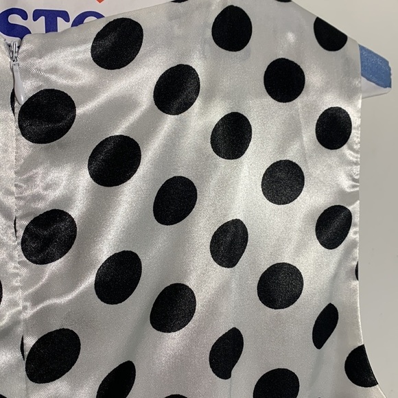 Ashro sleeveless midi pencil dress polkadot and yellow jacket size 6 women’s - Picture 9 of 10